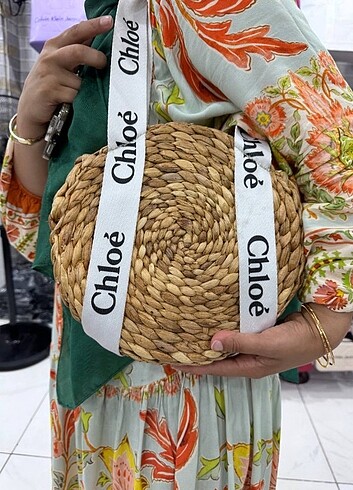 Chloe hasır çanta 