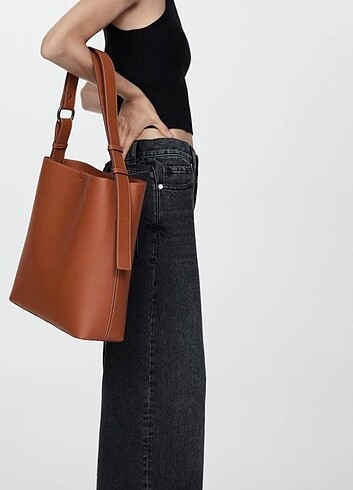Mango model süet çanta indirim
