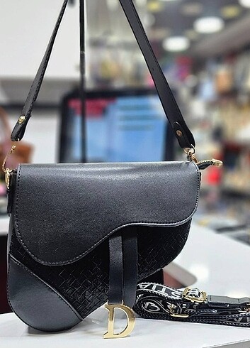 Dior Dior saadle gümüş çanta