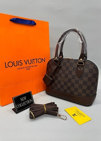 Beden kahverengi Renk Louis Vuitton çanta