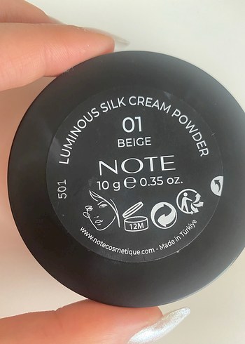 Note Luminous Silk Cream Beige Pudra - Görsel 4