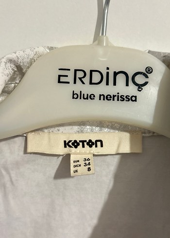 Koton Gri Mini Düğmeli Kadın gömlek