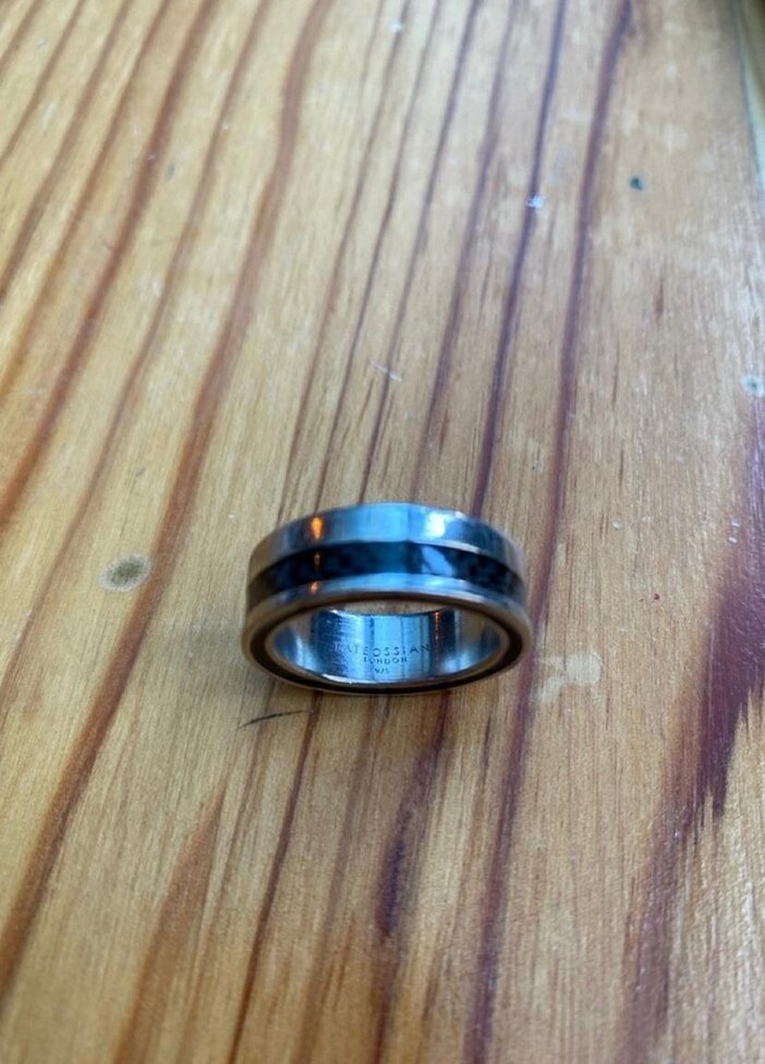 Tateossian
Siyah Silver Erkek Gümüş Yüzük - Görsel 3