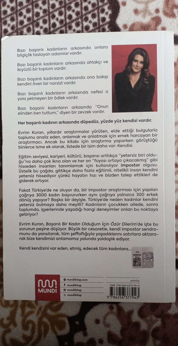 Başarılı Bir Kadın Olduğum İçin Özür Dilerim - Evrim Kuran - Görsel 2