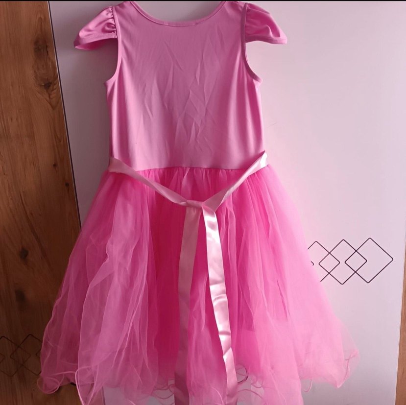 LADYLOU-PEMBE-TÜTÜLÜ ELBİSE-7 - Görsel 2