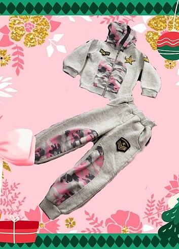 KOTON KİDS-APOLETLİ-KAMUFLAJ DETAYLI EŞOFMAN TAKIMI - Görsel 5