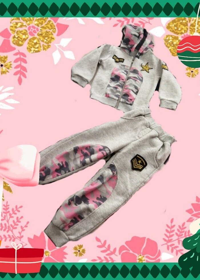 KOTON KİDS-APOLETLİ-KAMUFLAJ DETAYLI EŞOFMAN TAKIMI - Görsel 5