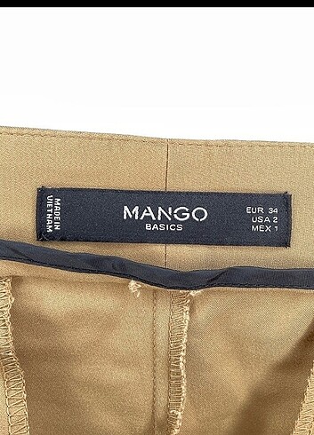 xs Beden camel Renk kumas pantolon