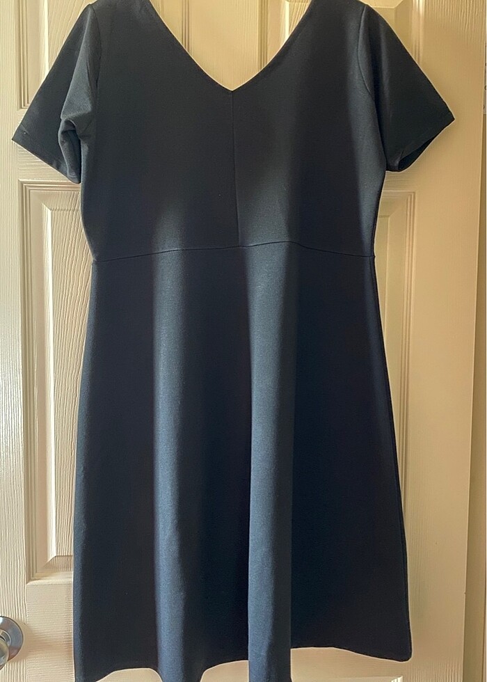 Büyük beden siyah elbise - Görsel 4