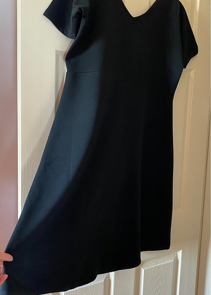 Büyük beden siyah elbise - Görsel 5