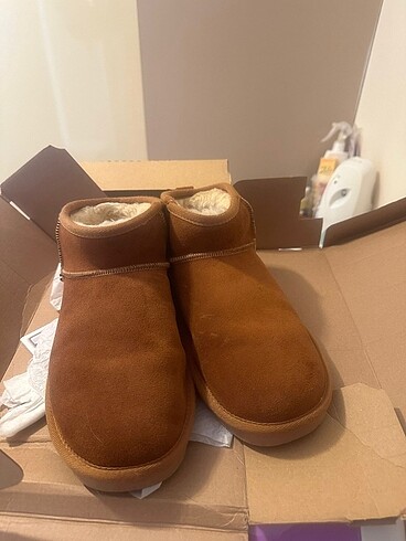 Hakiki süet ugg bot