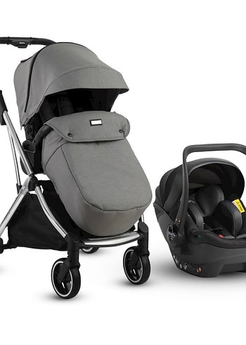 Gri Bebek Arabası - Görsel 2