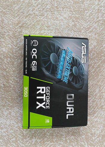 ASUS Dual GeForce RTX 3050 6GB Ekran Kartı