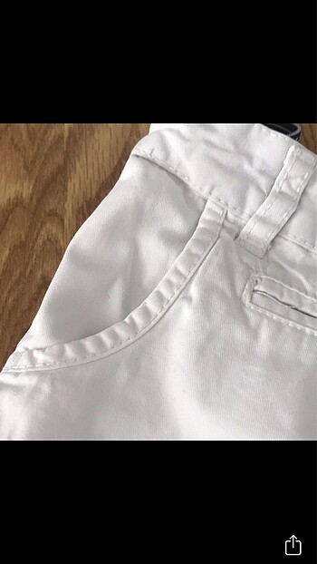 5 Yaş Beden beyaz Renk LC Waikiki beyaz erkek çocuk şort 5-6 yaş