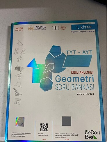 345 tyt ayt geometri üçdörtbeş