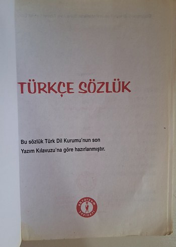 Türkçe Sözlük - A'dan Z'ye Güncel