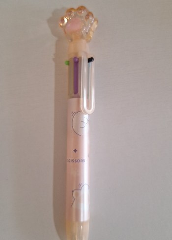 Pastel Renkli Çoklu Tükenmez Kalem - Görsel 2