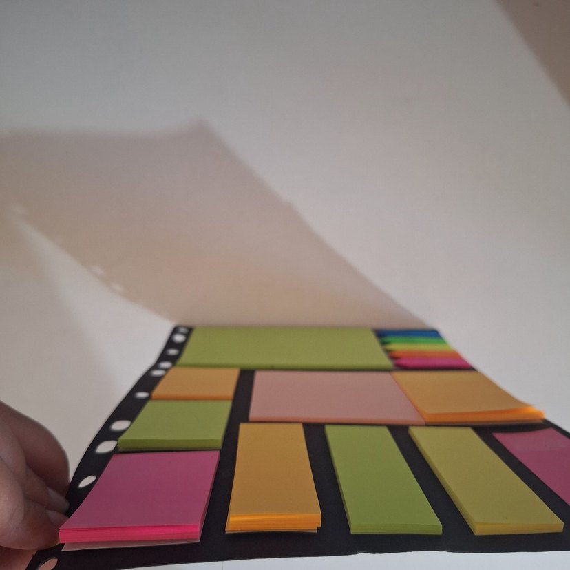 Renkli Yapışkan Not Seti - Görsel 2