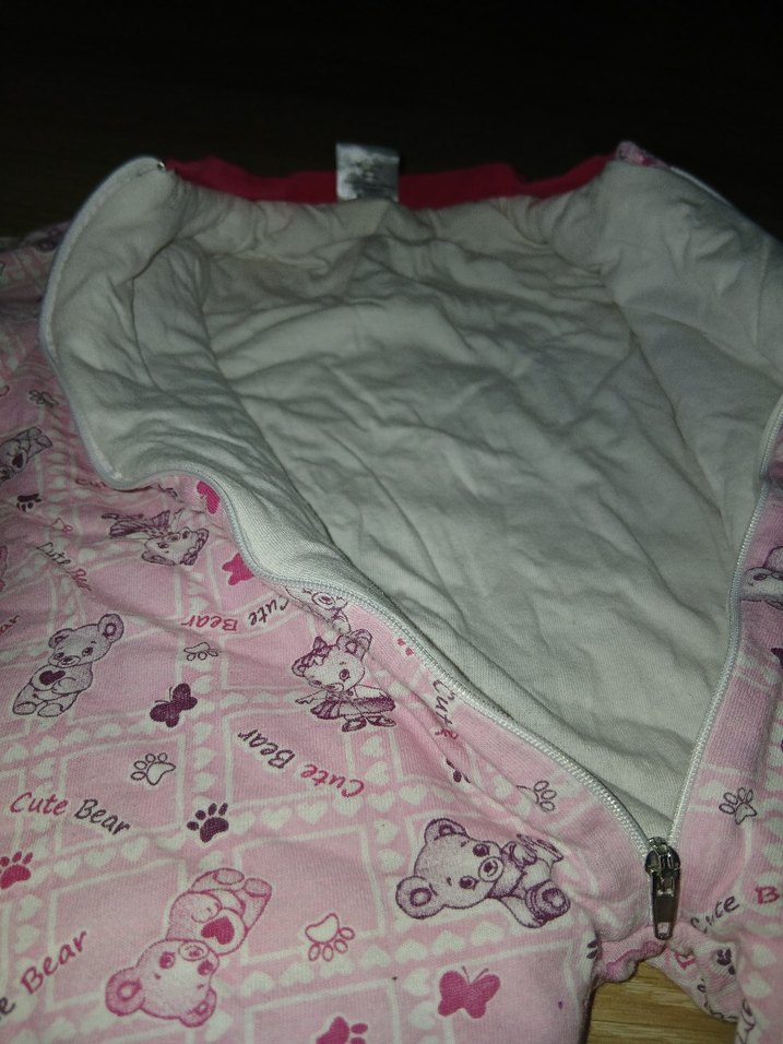 Kız Bebek Pembe Fermuarlı Uyku Tulumu - Görsel 5