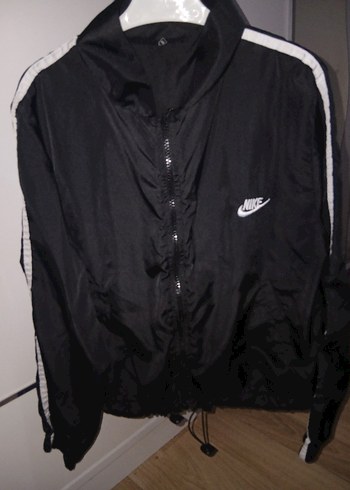 Nike Siyah Fermuarlı Rüzgarlık - Görsel 4