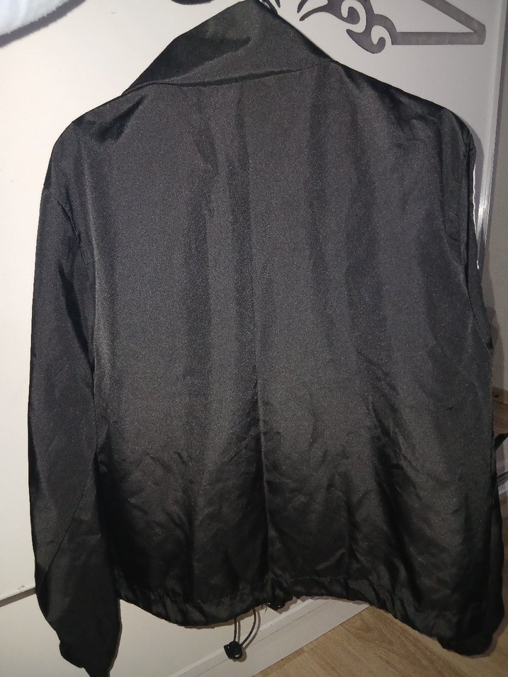 Nike Siyah Fermuarlı Rüzgarlık - Görsel 5