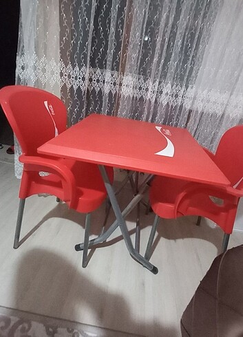 İki kişilik masa sandalye