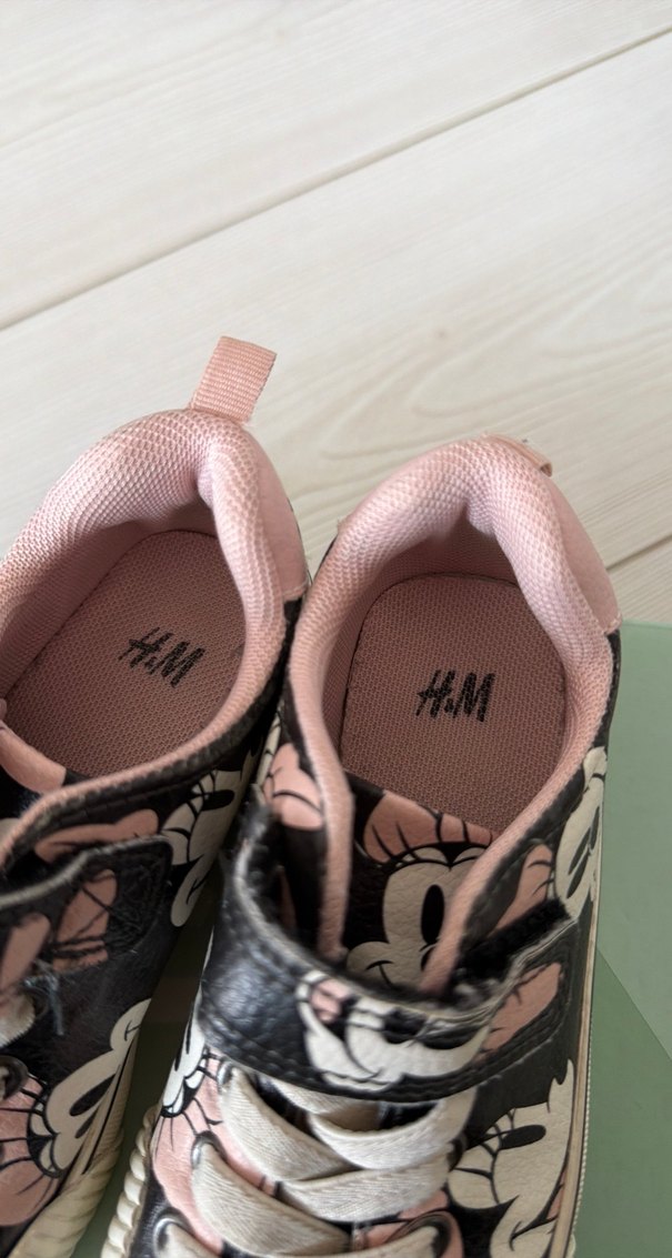 Kız Çocuk Pembe Baskılı Spor Ayakkabı - Görsel 2