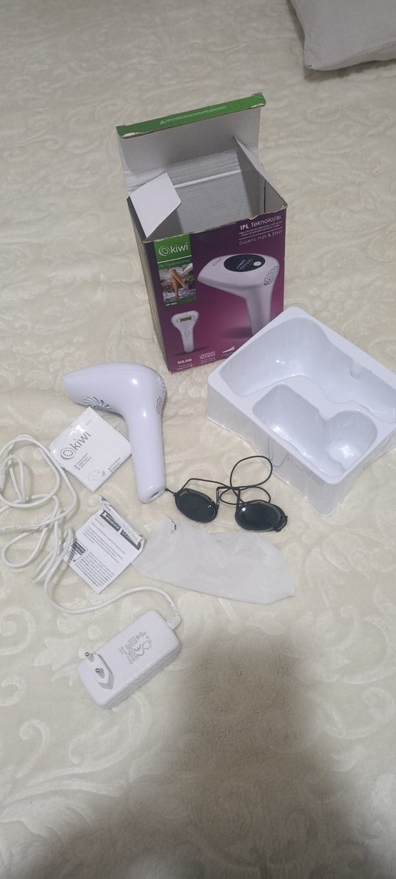 Kiwi IPL Lazer Epilasyon Cihazı Beyaz - Görsel 3