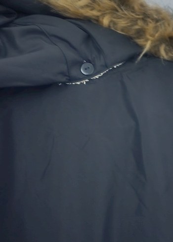 Siyah Fermuarlı Uzun Kadın Ceket - Görsel 3