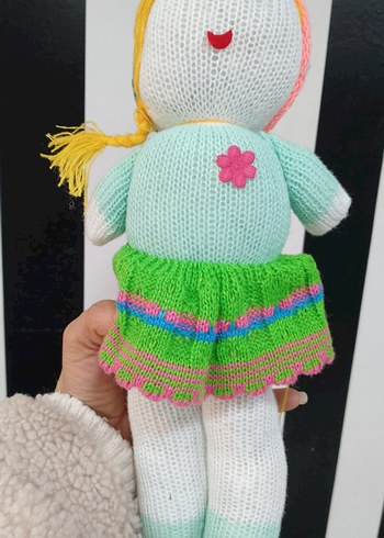  Beden Renkli Örgü Bebek Seti