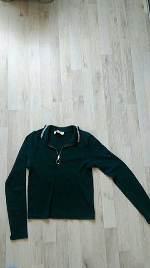 koton polo yaka haki