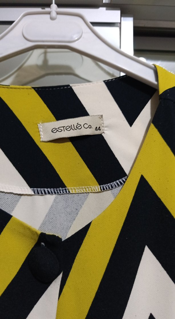 yağ yesili Siyah Çizgili Uzun kap - Görsel 2