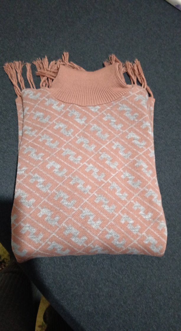 Bohem Tarz Uzun Balıkçı Yaka Kadın Kazak - Görsel 2