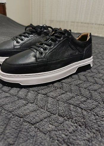 Siyah Bağcıklı Erkek Casual Ayakkabı - Görsel 4