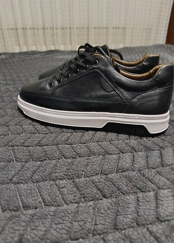 Siyah Bağcıklı Erkek Casual Ayakkabı - Görsel 3