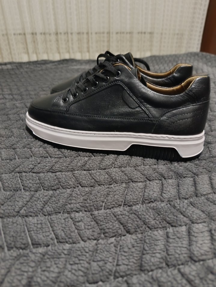 Siyah Bağcıklı Erkek Casual Ayakkabı - Görsel 3