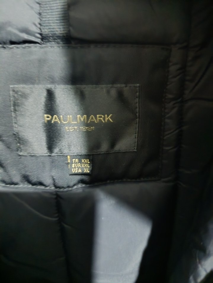 Siyah Kürklü Midi Kışlık Kadın Mont - Görsel 2