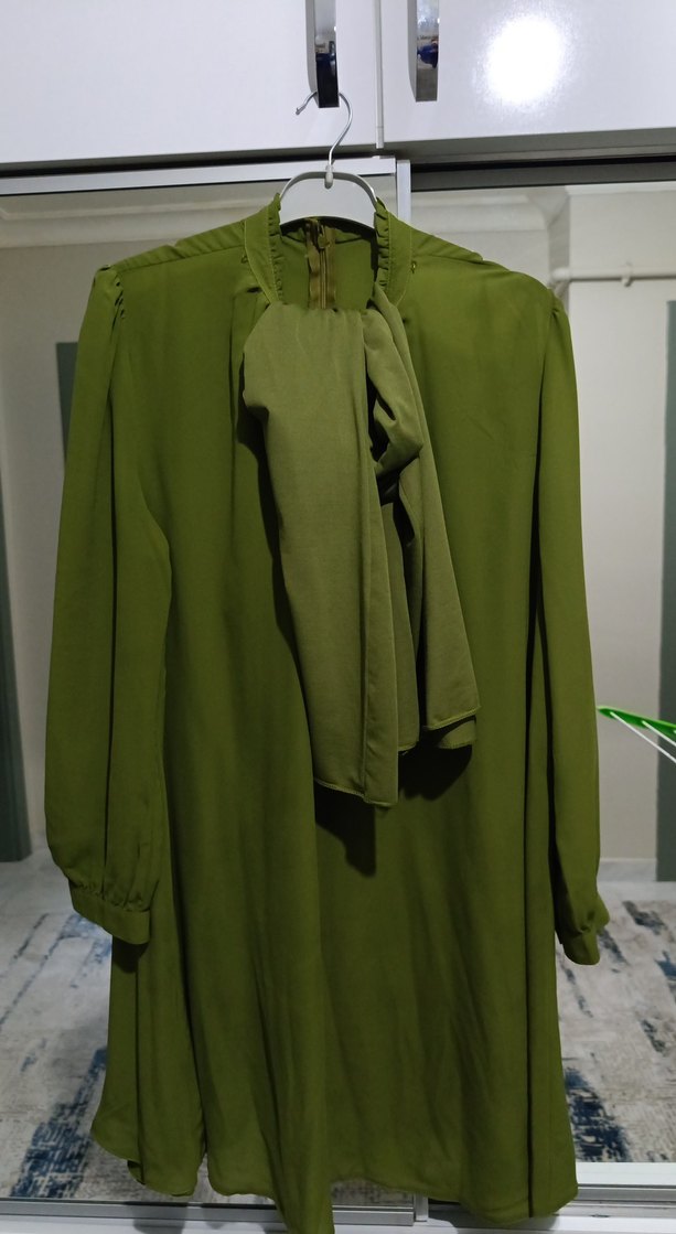 icligi ile beraber şifon tunik - Görsel 3