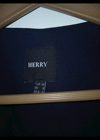 Klasik Lacivert Mini Kadın Blazer Ceket - Görsel 2