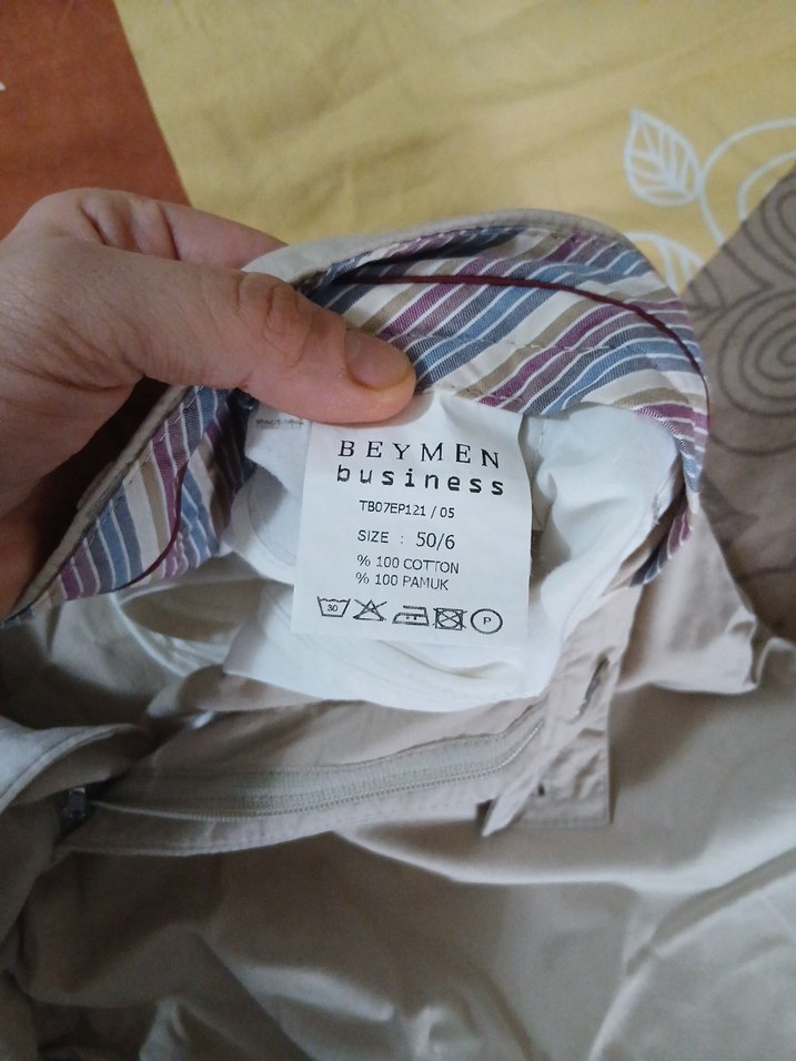 Bej Regular Fit Erkek Pantolon - Görsel 3