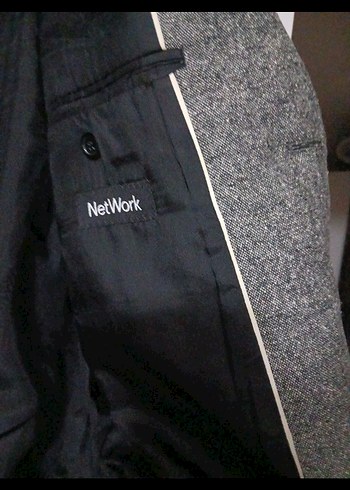 Gri Erkek Takım Elbise Ceket - Görsel 3