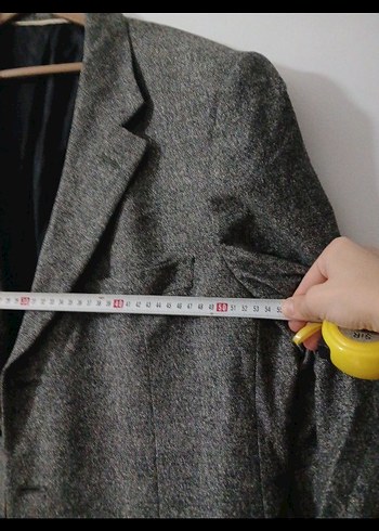 Gri Erkek Takım Elbise Ceket - Görsel 6