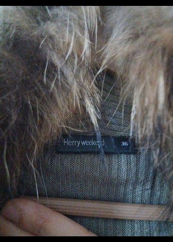 Bej Uzun Kolsuz Salaş Keten Yelek - Görsel 4