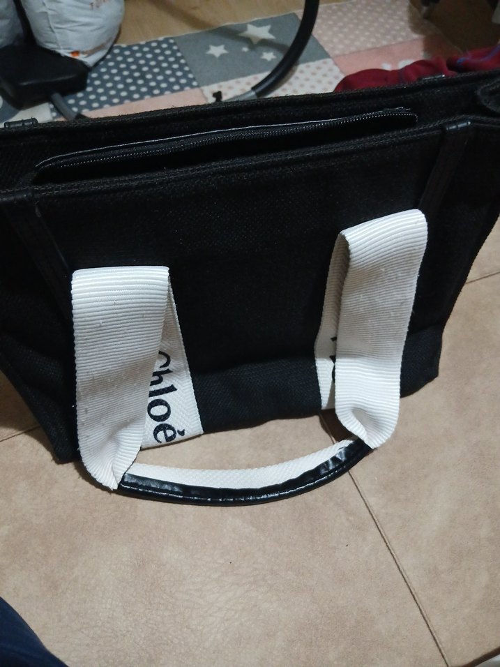 Chloé Siyah Baskılı Günlük Kadın Çanta - Görsel 3