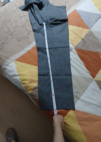 Gri Erkek Takım Elbise Notch Yaka - Görsel 4