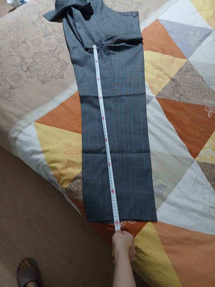 Gri Erkek Takım Elbise Notch Yaka - Görsel 4