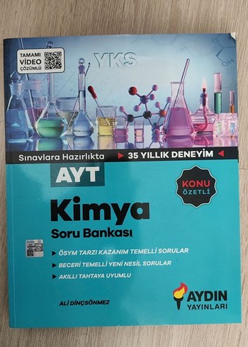 AYT Kimya Soru Bankası - Aydın Yayınları
