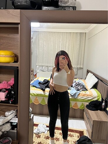 LC Waikiki siyah dar pantolon