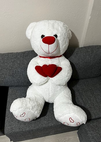 Beyaz Peluş Ayı Oyuncak