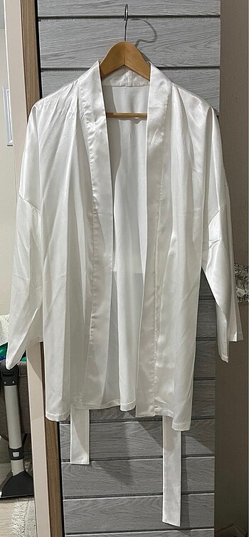 Saten Kimono Sabahlık